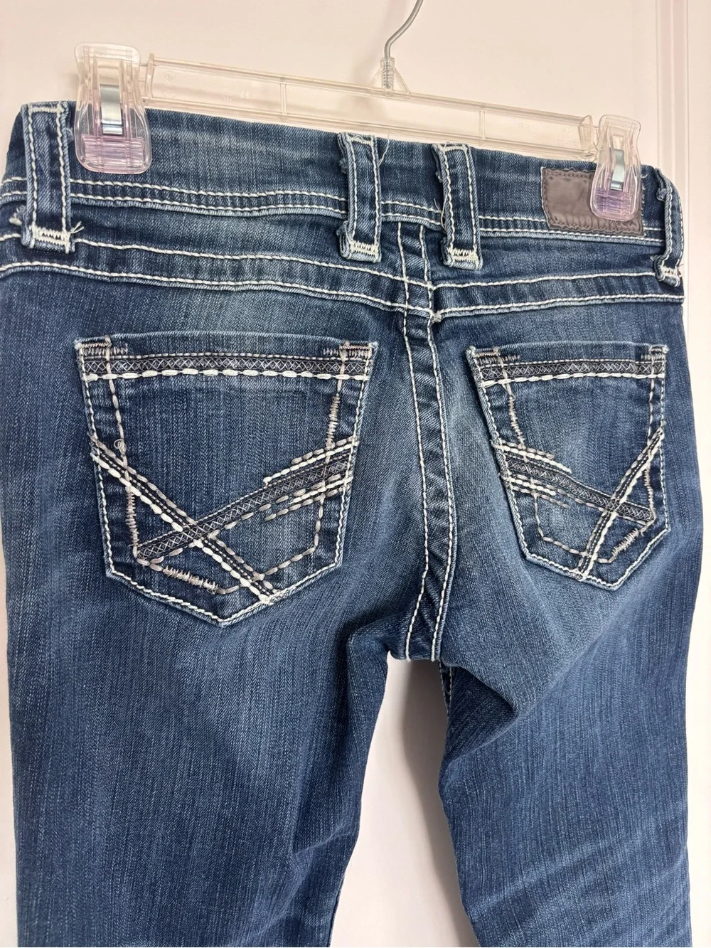 BKE Sabrina Bootcut Jeans size 27 Medium Wash Stretch Low Rise Y2K  Denim